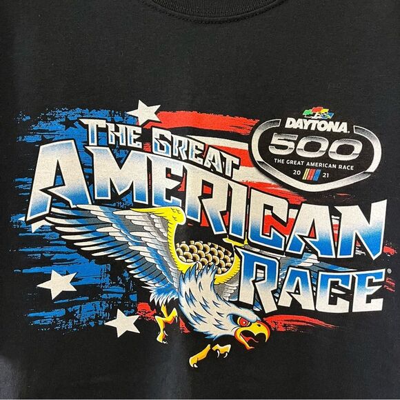 Official NASCAR Daytona 500 “The Great American Race” T-Shirt Size XL - Picture 7 of 15